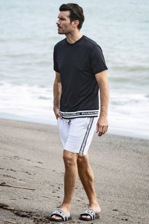 画像5: 【 30%OFF セール15,950円→11,165円】 1piu1uguale3 RELAX ウノピゥウノウグァーレトレ リラックス サイドロゴラッシュガードショーツ{-BES}