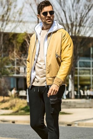 画像8: 1piu1uguale3 RELAX ウノピゥウノウグァーレトレ リラックス ビッグファスナーカーゴポケットスウェットパンツ{-BEA}