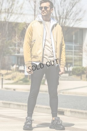 画像9: 1piu1uguale3 RELAX ウノピゥウノウグァーレトレ リラックス ビッグファスナーカーゴポケットスウェットパンツ{-BEA}