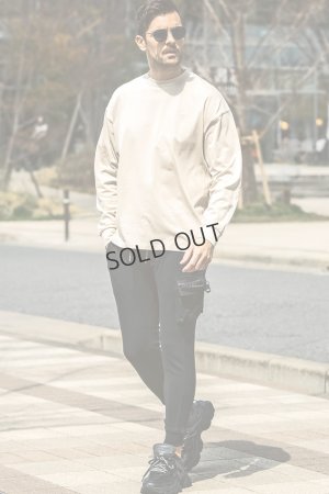 画像10: 1piu1uguale3 RELAX ウノピゥウノウグァーレトレ リラックス ビッグファスナーカーゴポケットスウェットパンツ{-BEA}