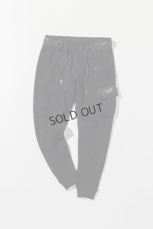 画像13: 1piu1uguale3 RELAX ウノピゥウノウグァーレトレ リラックス ビッグファスナーカーゴポケットスウェットパンツ{-BEA}