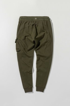 画像12: 1piu1uguale3 RELAX ウノピゥウノウグァーレトレ リラックス ビッグファスナーカーゴポケットスウェットパンツ{-BEA}