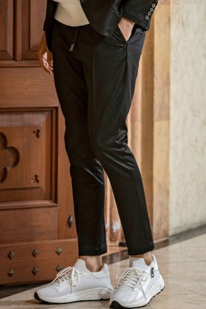 画像4: 1piu1uguale3 RELAX ウノピゥウノウグァーレトレ リラックス ブライトストレッチスラックス{-BEA}