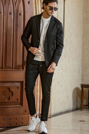 画像7: 1piu1uguale3 RELAX ウノピゥウノウグァーレトレ リラックス ブライトストレッチスラックス{-BEA}