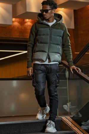 画像7: 1piu1uguale3 RELAX ウノピゥウノウグァーレトレ リラックス スーパーライトテックパデッドパンツ{-BEA}