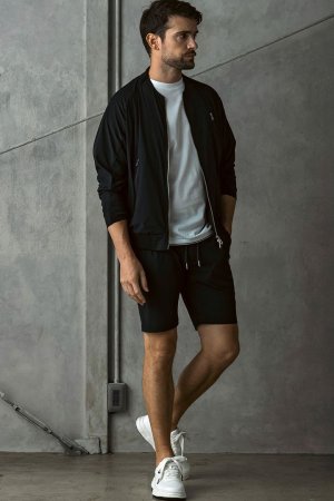 画像9: 1piu1uguale3 RELAX ウノピゥウノウグァーレトレ リラックス 接触冷感グレンチェックナイロンショーツ{-BFS}