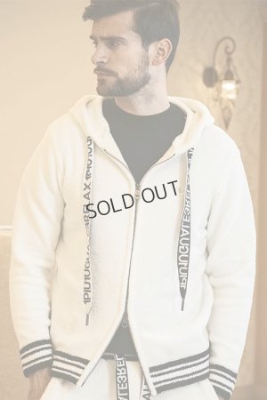 画像1: {SOLD}1piu1uguale3 RELAX ウノピゥウノウグァーレトレ リラックス ヘムラインニットパーカー{-BDA}