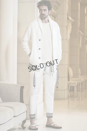 画像4: {SOLD}1piu1uguale3 RELAX ウノピゥウノウグァーレトレ リラックス ヘムラインニットロングパンツ{-BDA}