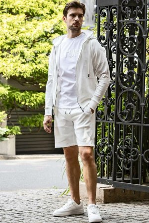 画像8: 【 20%OFF セール12,980円→10,384円】 1piu1uguale3 RELAX ウノピゥウノウグァーレトレ リラックス ビッグカモジャガードショーツ{-BES}