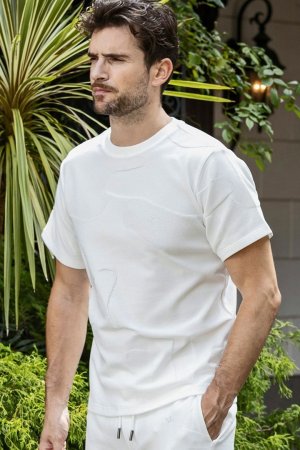 画像2: 【 30%OFF セール9,900円→6,930円】 1piu1uguale3 RELAX ウノピゥウノウグァーレトレ リラックス ビッグカモジャガードTシャツ{-BES}