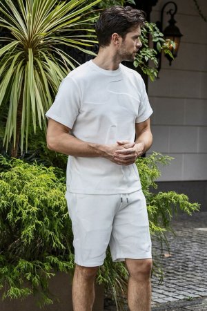 画像6: 【 30%OFF セール9,900円→6,930円】 1piu1uguale3 RELAX ウノピゥウノウグァーレトレ リラックス ビッグカモジャガードTシャツ{-BES}