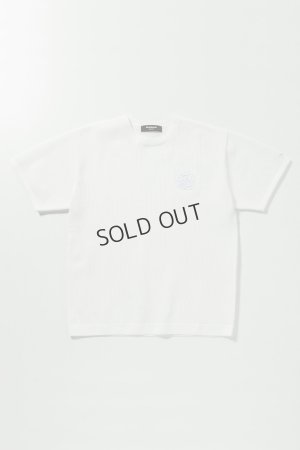 画像15: {SOLD}1piu1uguale3 RELAX ウノピゥウノウグァーレトレ リラックス ロゴアイコン半袖ニットTシャツ{-BES}