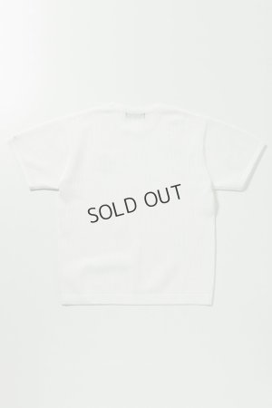 画像16: {SOLD}1piu1uguale3 RELAX ウノピゥウノウグァーレトレ リラックス ロゴアイコン半袖ニットTシャツ{-BES}