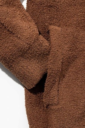 画像12: 1piu1uguale3 RELAX ウノピゥウノウグァーレトレ リラックス カシミヤタッチブロックニットパーカー{-BFA}