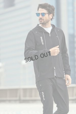 画像6: 1piu1uguale3 RELAX ウノピゥウノウグァーレトレ リラックス 縦ロゴランニングパーカー{-BCS}