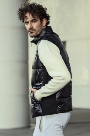 画像3: 【 30%OFF セール23,100円→16,170円】 1piu1uguale3 RELAX ウノピゥウノウグァーレトレ リラックス プリマロフト中綿ベスト{-BCA}