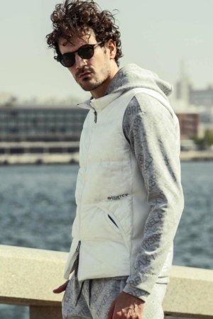 画像4: 【 30%OFF セール23,100円→16,170円】 1piu1uguale3 RELAX ウノピゥウノウグァーレトレ リラックス プリマロフト中綿ベスト{-BCA}