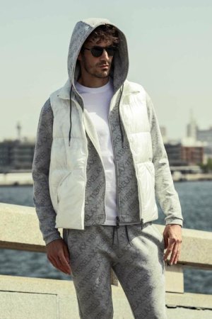 画像5: 【 30%OFF セール23,100円→16,170円】 1piu1uguale3 RELAX ウノピゥウノウグァーレトレ リラックス プリマロフト中綿ベスト{-BCA}