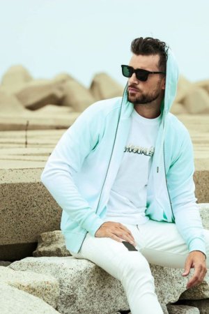 画像6: 【 40%OFF セール19,800円→11,880円】 1piu1uguale3 RELAX ウノピゥウノウグァーレトレ リラックス グラデーションスウェットパーカー{-BDS}