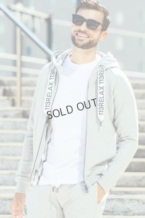 画像1: {SOLD}1piu1uguale3 RELAX ウノピゥウノウグァーレトレ リラックス ヘビースウェットステッチパーカー{-BDS}