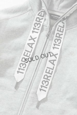 画像7: {SOLD}1piu1uguale3 RELAX ウノピゥウノウグァーレトレ リラックス ヘビースウェットステッチパーカー{-BDS}