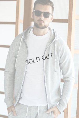 画像2: {SOLD}1piu1uguale3 RELAX ウノピゥウノウグァーレトレ リラックス サークルロゴパイピングパーカー{-BDS}