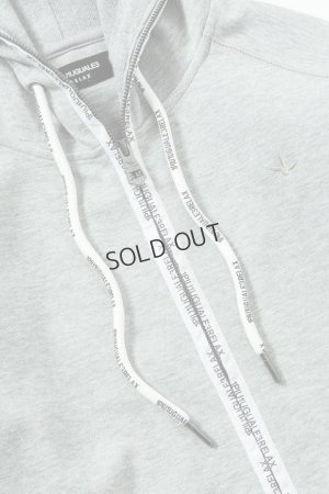 画像9: {SOLD}1piu1uguale3 RELAX ウノピゥウノウグァーレトレ リラックス サークルロゴパイピングパーカー{-BDS}