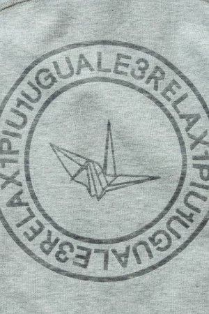 画像13: 【 40%OFF セール19,800円→11,880円】 1piu1uguale3 RELAX ウノピゥウノウグァーレトレ リラックス サークルロゴパイピングパーカー{-BDS}