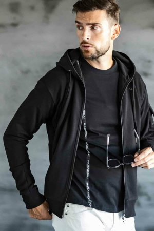 画像4: 【 30%OFF セール18,920円→13,244円】 1piu1uguale3 RELAX ウノピゥウノウグァーレトレ リラックス スウェットカーゴパーカー{-BES}