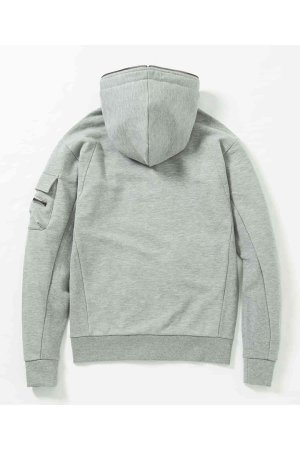 画像13: 【 30%OFF セール18,920円→13,244円】 1piu1uguale3 RELAX ウノピゥウノウグァーレトレ リラックス スウェットカーゴパーカー{-BES}