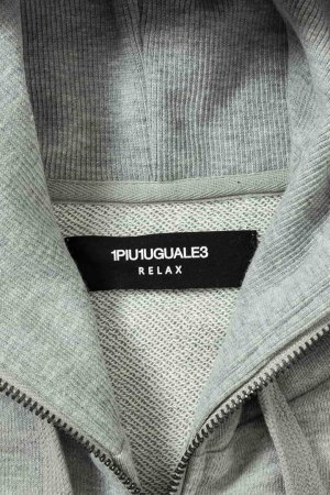 画像14: 【 30%OFF セール18,920円→13,244円】 1piu1uguale3 RELAX ウノピゥウノウグァーレトレ リラックス スウェットカーゴパーカー{-BES}