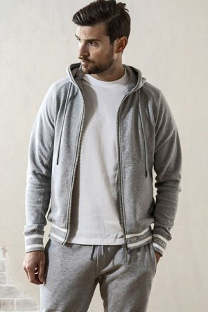 画像6: 【 40%OFF セール19,910円→11,946円】 1piu1uguale3 RELAX ウノピゥウノウグァーレトレ リラックス ラインストーンジップロゴパーカー{-BDA}