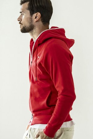 画像3: 【 40%OFF セール18,920円→11,352円】 1piu1uguale3 RELAX ウノピゥウノウグァーレトレ リラックス ジップロゴスウェットパーカー{-BDA}