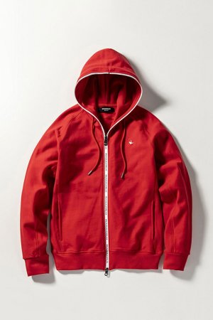 画像9: 【 40%OFF セール18,920円→11,352円】 1piu1uguale3 RELAX ウノピゥウノウグァーレトレ リラックス ジップロゴスウェットパーカー{-BDA}