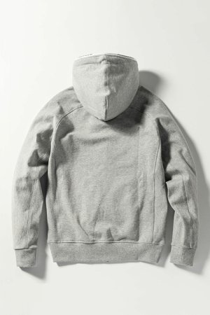 画像9: 【 40%OFF セール18,920円→11,352円】 1piu1uguale3 RELAX ウノピゥウノウグァーレトレ リラックス ジップロゴスウェットパーカー{-BDA}