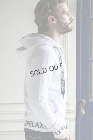 画像4: {SOLD}1piu1uguale3 RELAX ウノピゥウノウグァーレトレ リラックス ワイドスピンドルロゴスウェットパーカー{-BDA}