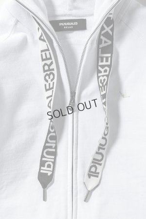 画像13: {SOLD}1piu1uguale3 RELAX ウノピゥウノウグァーレトレ リラックス ワイドスピンドルロゴスウェットパーカー{-BDA}