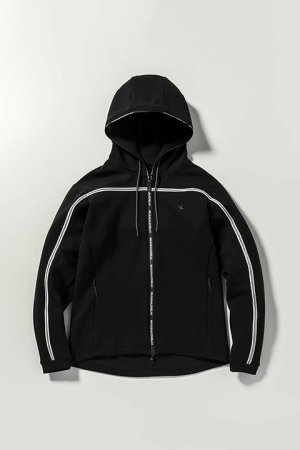 画像8: 【 30%OFF セール18,920円→13,244円】 1piu1uguale3 RELAX ウノピゥウノウグァーレトレ リラックス パイピングラインランニングパーカー{-BDA}