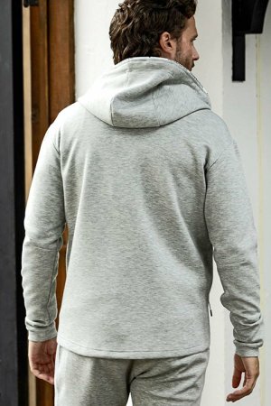 画像3: 【 30%OFF セール18,920円→13,244円】 1piu1uguale3 RELAX ウノピゥウノウグァーレトレ リラックス パイピングラインランニングパーカー{-BDA}