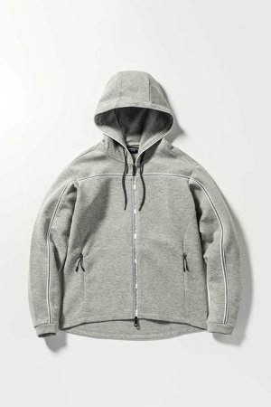 画像7: 【 30%OFF セール18,920円→13,244円】 1piu1uguale3 RELAX ウノピゥウノウグァーレトレ リラックス パイピングラインランニングパーカー{-BDA}