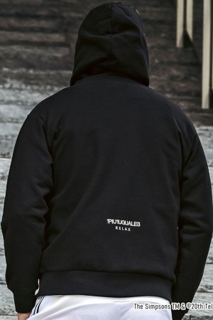 画像3: 【 30%OFF セール｜17,930円→12,551円】 1piu1uguale3 RELAX ウノピゥウノウグァーレトレ リラックス /The Simpsons/バート・シンプソン/フーディー{-BES}