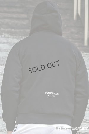 画像3: 【 30%OFF セール｜17,930円→12,551円】 1piu1uguale3 RELAX ウノピゥウノウグァーレトレ リラックス /The Simpsons/バート・シンプソン/フーディー{-BES}