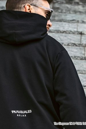 画像6: 【 30%OFF セール｜17,930円→12,551円】 1piu1uguale3 RELAX ウノピゥウノウグァーレトレ リラックス /The Simpsons/バート・シンプソン/フーディー{-BES}