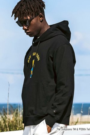 画像12: 【 30%OFF セール｜17,930円→12,551円】 1piu1uguale3 RELAX ウノピゥウノウグァーレトレ リラックス /The Simpsons/バート・シンプソン/フーディー{-BES}