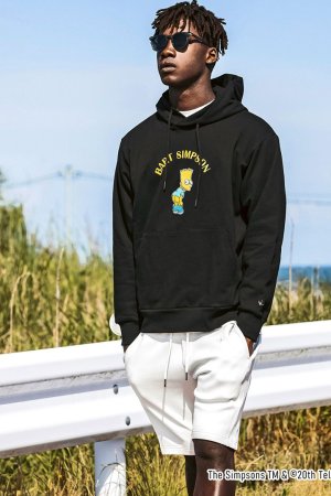 画像14: 【 30%OFF セール｜17,930円→12,551円】 1piu1uguale3 RELAX ウノピゥウノウグァーレトレ リラックス /The Simpsons/バート・シンプソン/フーディー{-BES}