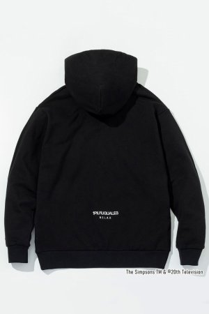 画像19: 【 30%OFF セール｜17,930円→12,551円】 1piu1uguale3 RELAX ウノピゥウノウグァーレトレ リラックス /The Simpsons/バート・シンプソン/フーディー{-BES}