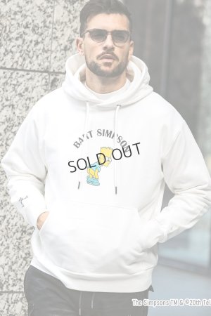 画像5: {SOLD}1piu1uguale3 RELAX ウノピゥウノウグァーレトレ リラックス /The Simpsons/バート・シンプソン/フーディー{-BES}