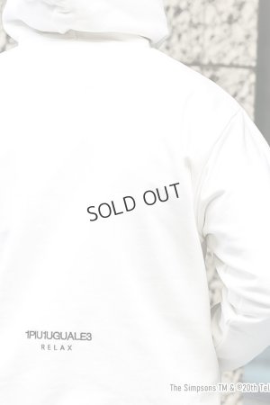 画像7: {SOLD}1piu1uguale3 RELAX ウノピゥウノウグァーレトレ リラックス /The Simpsons/バート・シンプソン/フーディー{-BES}