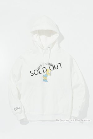 画像10: {SOLD}1piu1uguale3 RELAX ウノピゥウノウグァーレトレ リラックス /The Simpsons/バート・シンプソン/フーディー{-BES}