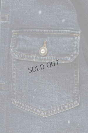 画像14: {SOLD}1piu1uguale3 RELAX ウノピゥウノウグァーレトレ リラックス デニムジャケットフーディー{-BES}